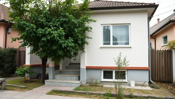 Eladó övezeti családi ház Tiszaföldvár szélén — Tiszaföldvár