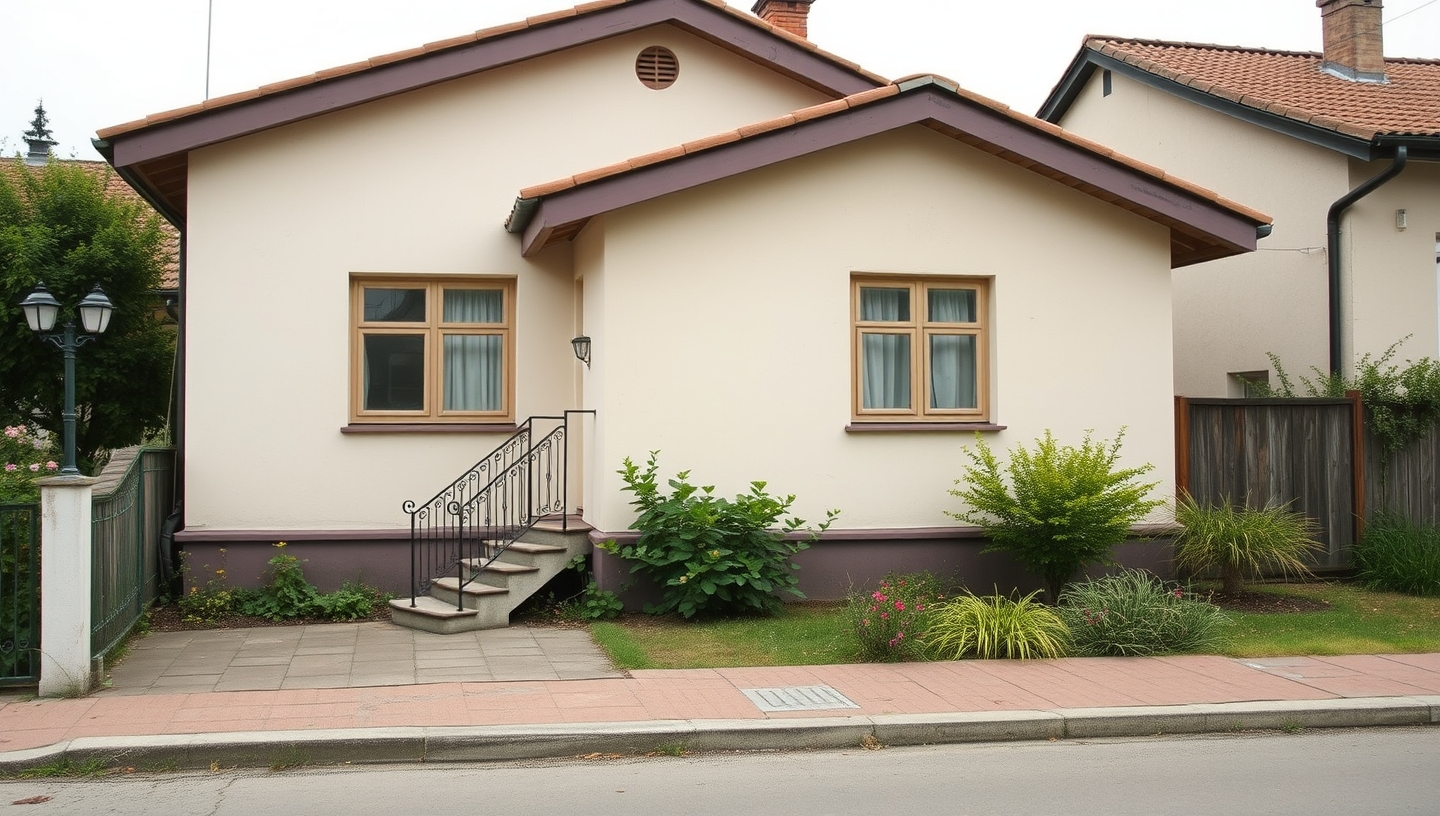 Eladó egyszintes családi ház Balatonföldvár környékén — Balatonföldvár